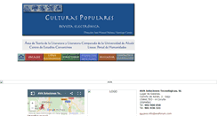 Desktop Screenshot of culturaspopulares.org